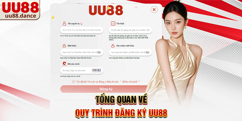 Tổng quan về quy trình Đăng Ký UU88